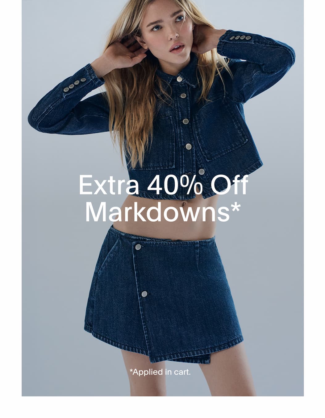 SHOP EXTRA 40% OFF MARKDOWNS
