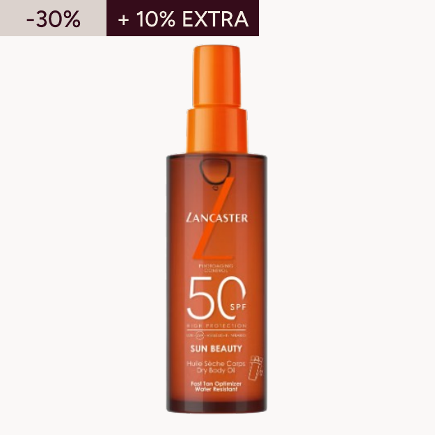 Lancaster Sun Beauty Fast Tan Optimizer Huile Sèche SPF 50 150 ml