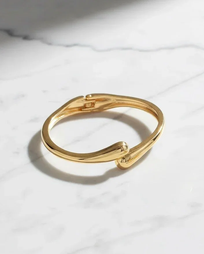 Image of Honey Bangle Bracelet - Gold