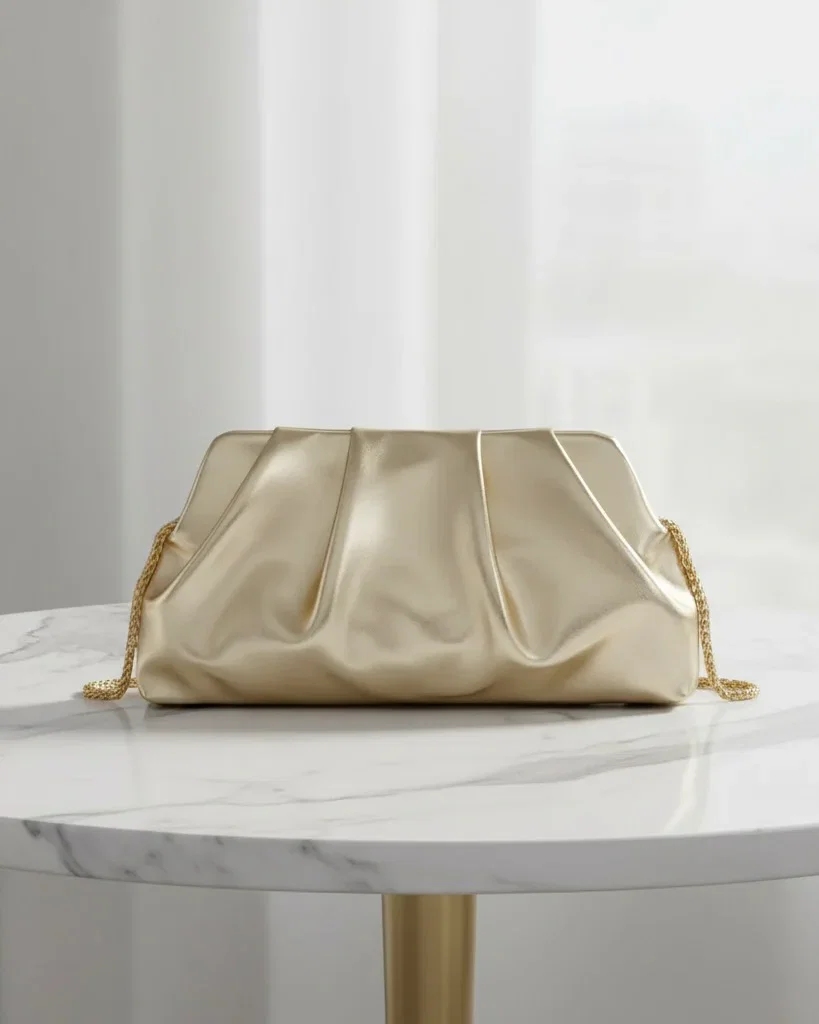 Image of Valeria Clutch - Gold