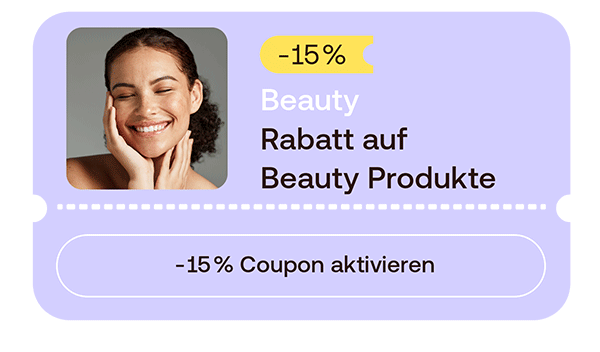 -15% auf Beauty Produkte