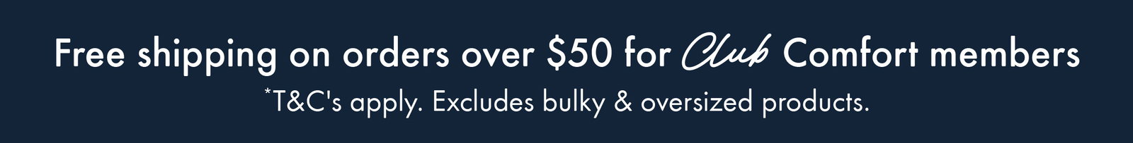 Club Comfort Members Save 10% Off