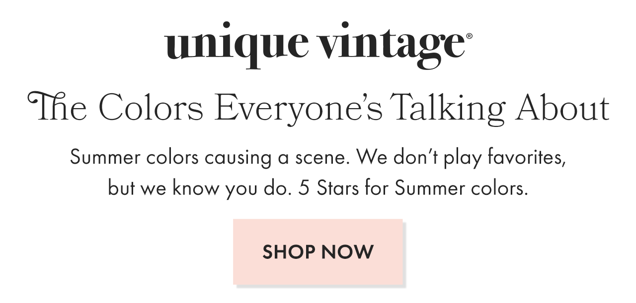 Summer Colors of the Season
