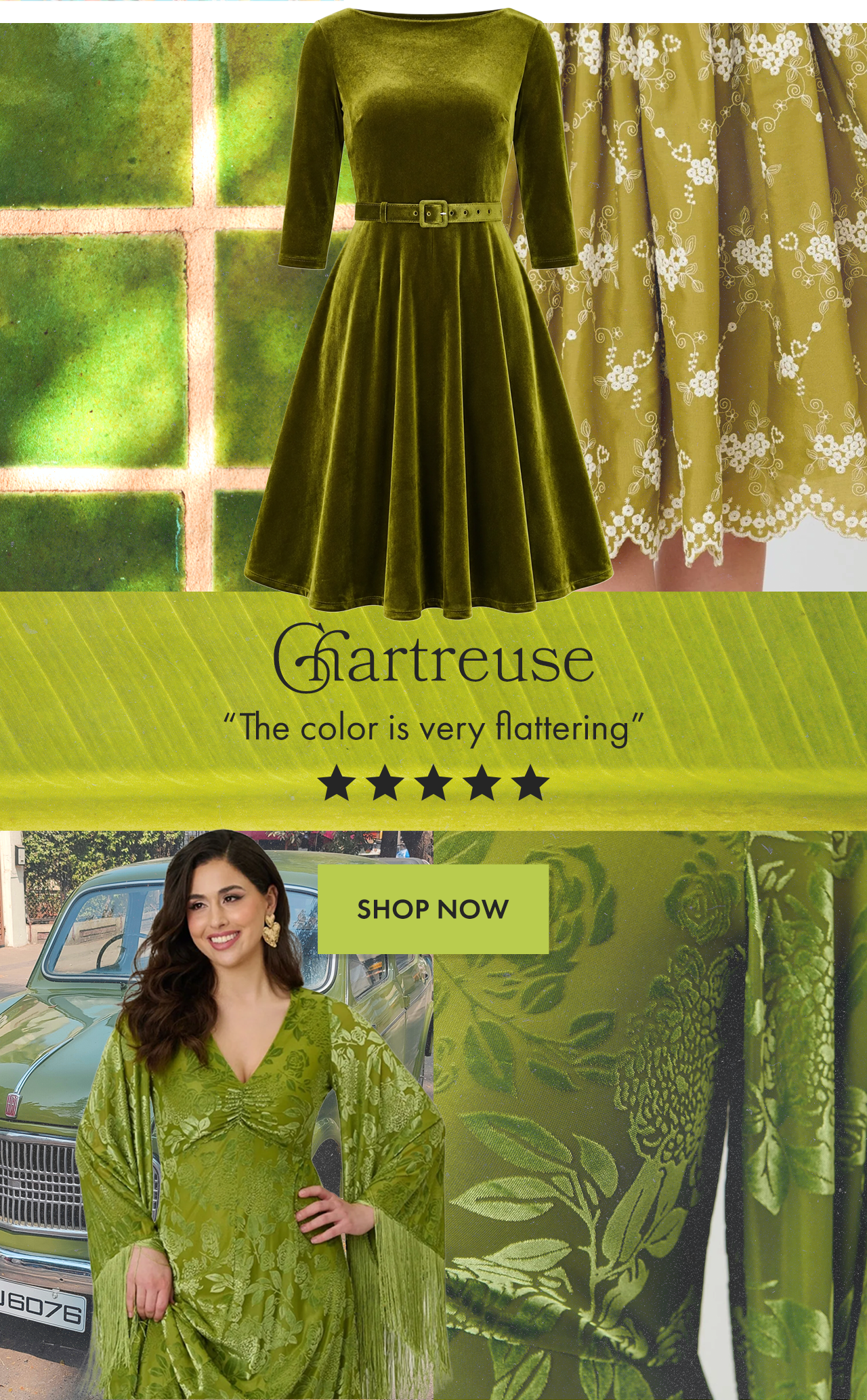 Summer Colors of the Season: Chartreuse