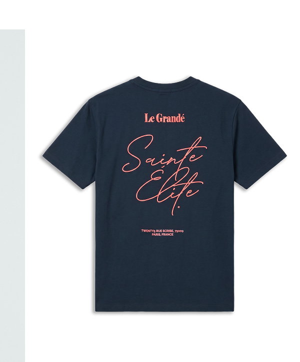 Navy Elite Stretch Classic Tee