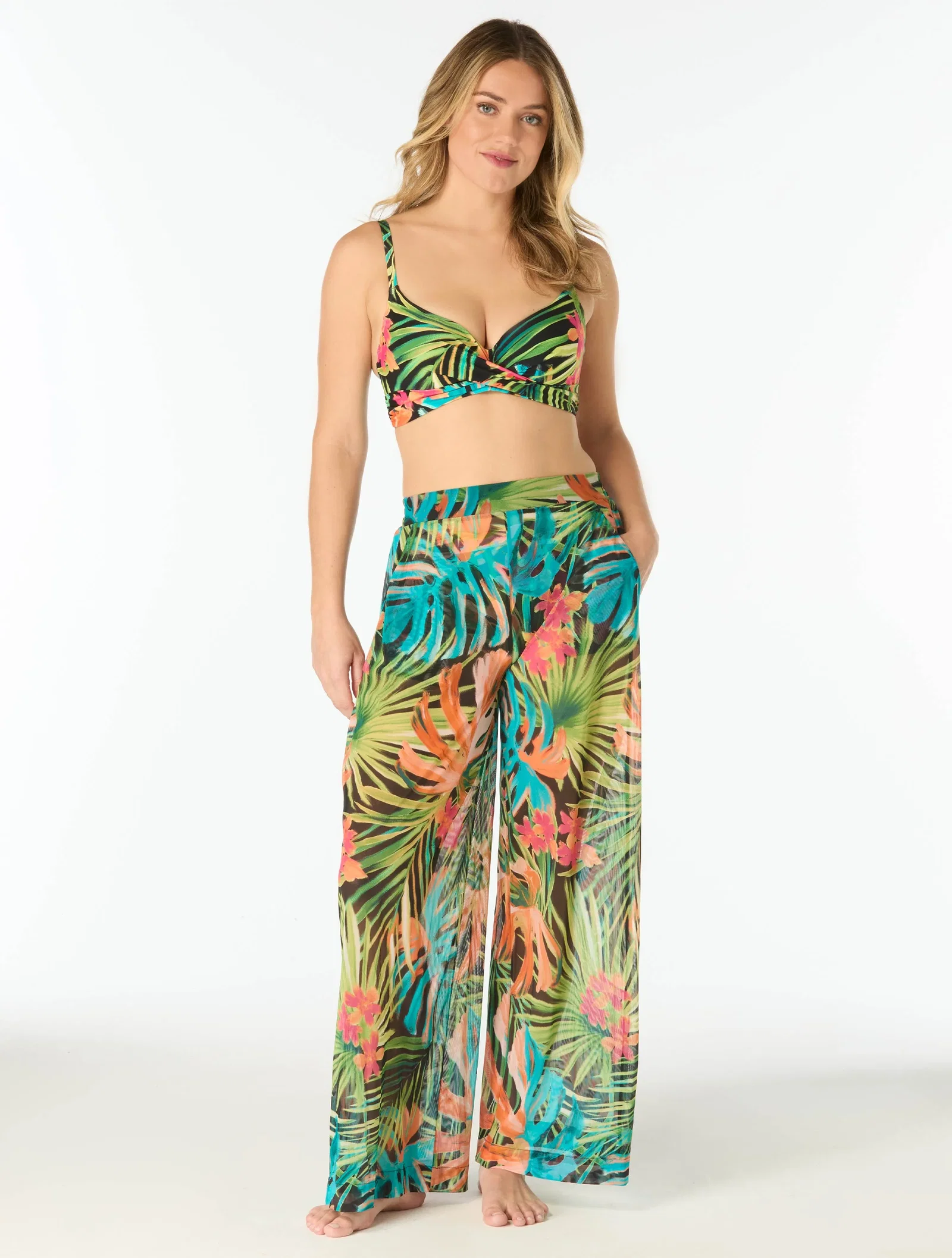 Image of Coco Reef Meryl Cover Up Pants - Island Grove