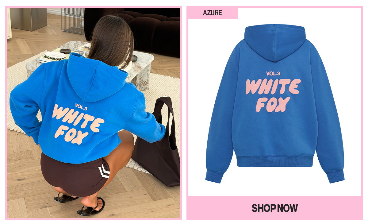 OFFSTAGE HOODIE AZURE