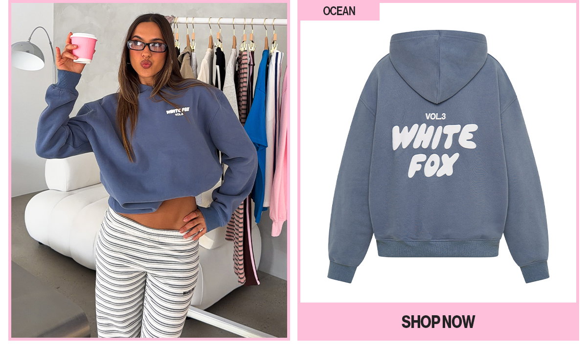 OFFSTAGE HOODIE OCEAN
