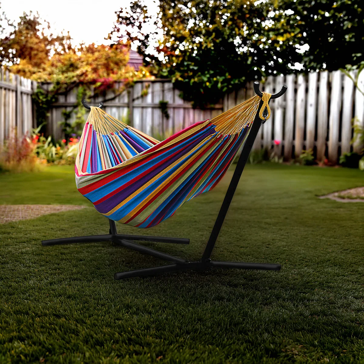 Image of Two-Person 9-Ft. Hammock and Stand