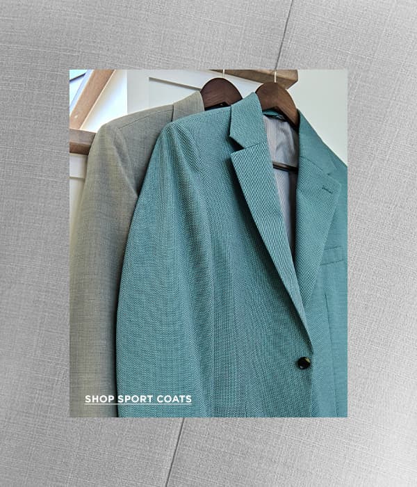 Image shows two Haggar sport coats
