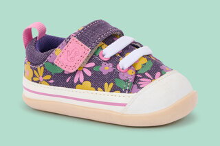 Stevie Mini Purple Floral