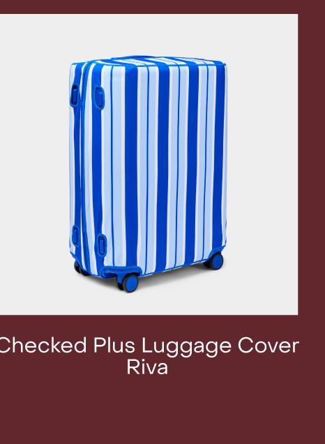 Checked Plus Luggage Cover Riva 
