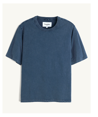 Slub Tee - Navy