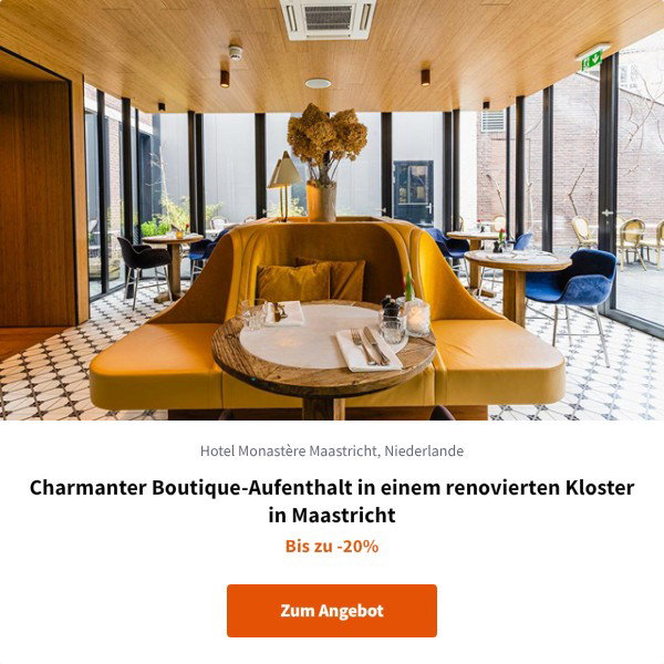 Charmanter Boutique-Aufenthalt in einem renovierten Kloster in Maastricht