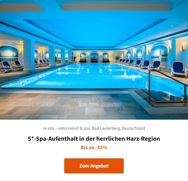 5*-Spa-Aufenthalt in der herrlichen Harz-Region