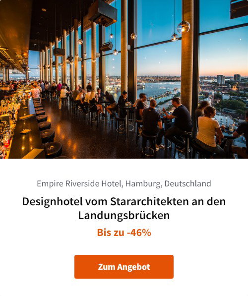 Designhotel vom Stararchitekten an den Landungsbrücken