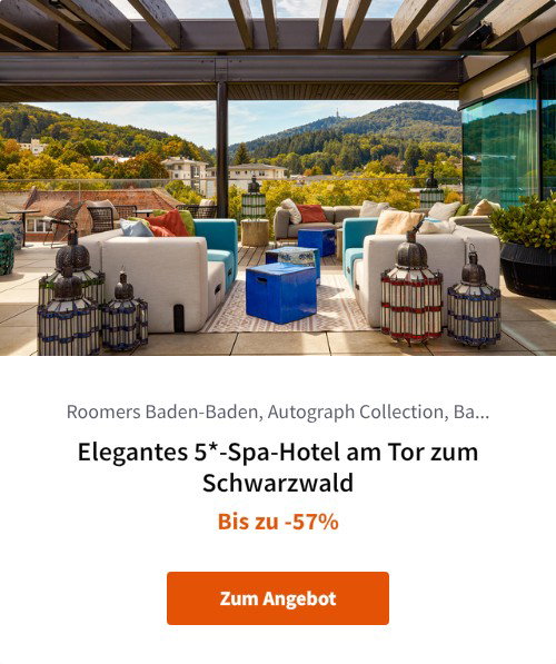 Elegantes 5*-Spa-Hotel am Tor zum Schwarzwald