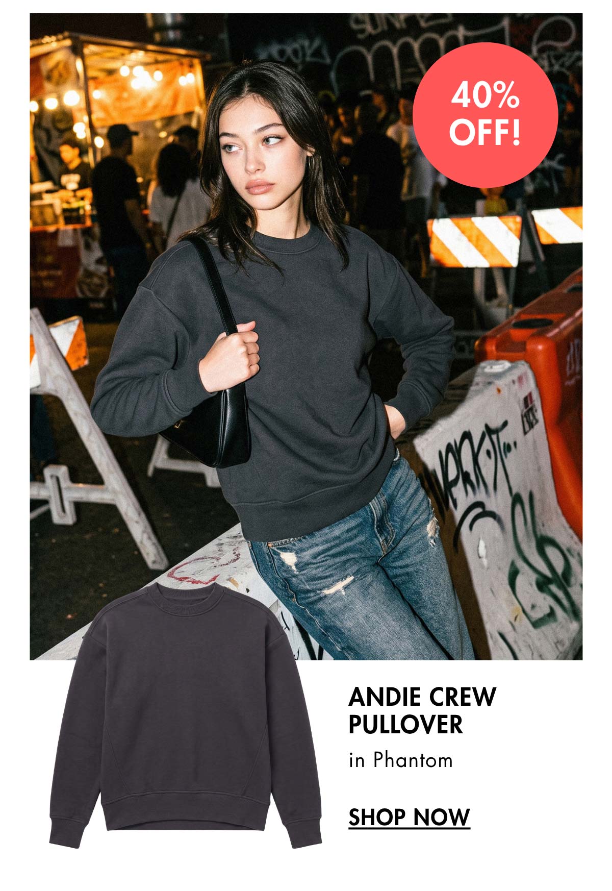 Andie Crew Pullover