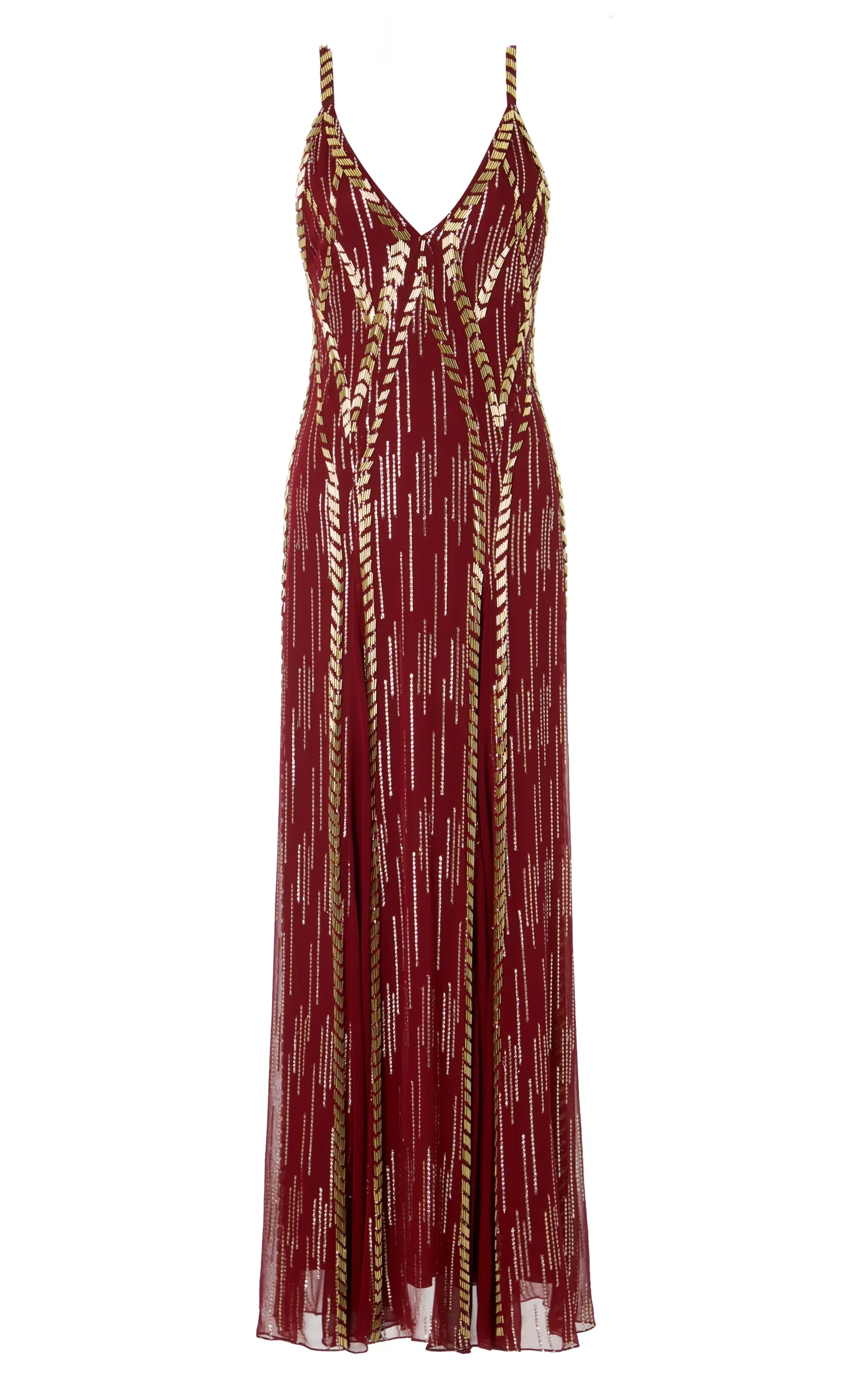 Image of Viola Strappy Dress - Claret