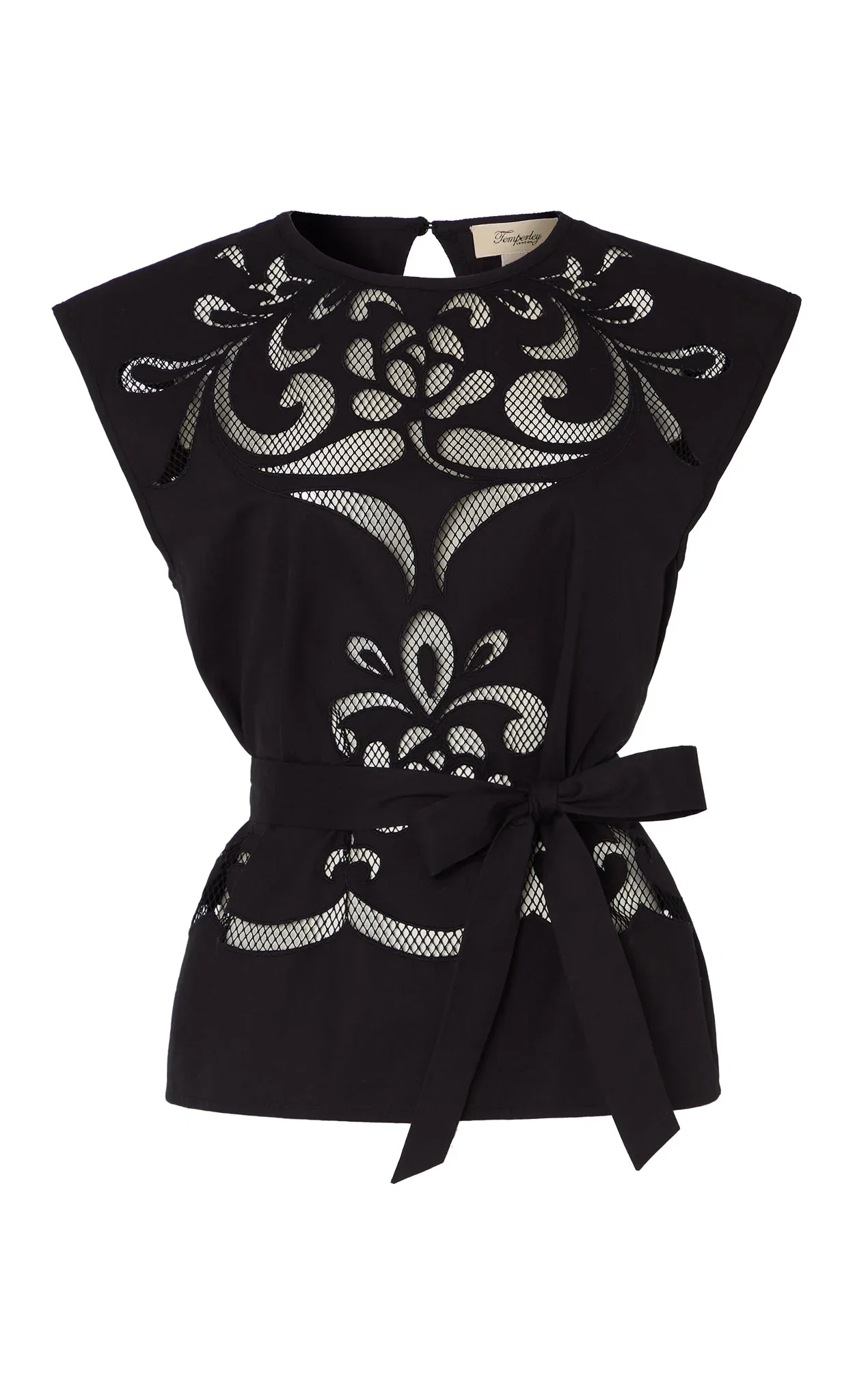 Image of Nelle Sleeveless Top - Black