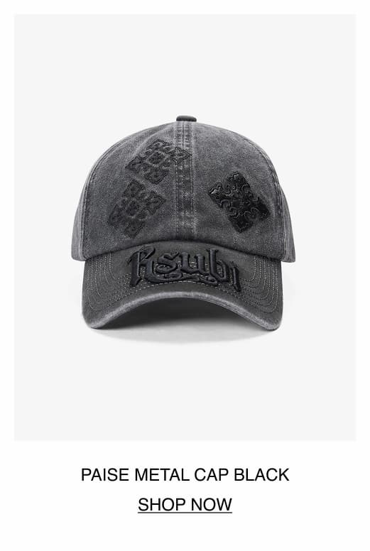 PAISE METAL CAP BLACK