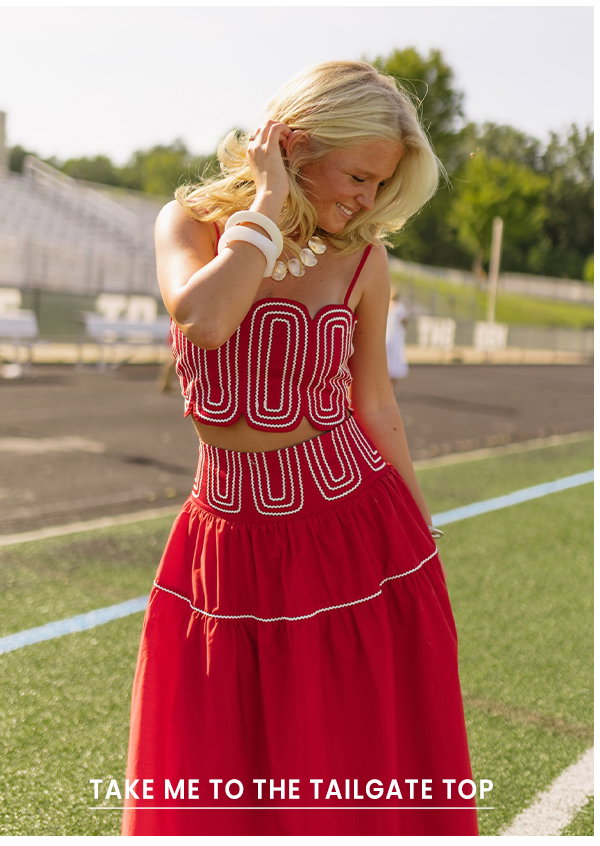 Shop Take Me To the Tailgate Top