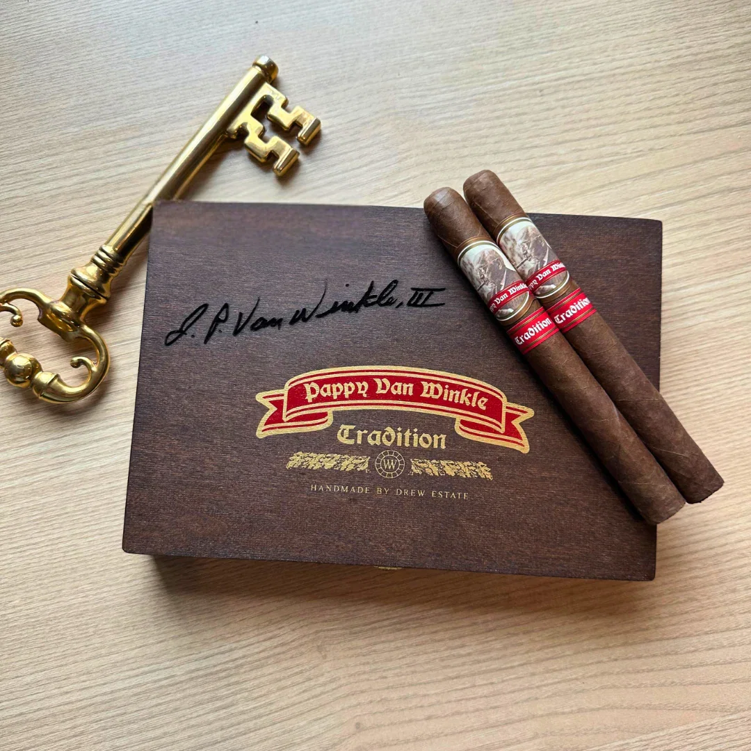 Image of Pappy Van Winkle Tradition Cigars (Churchill Size Box of 10)