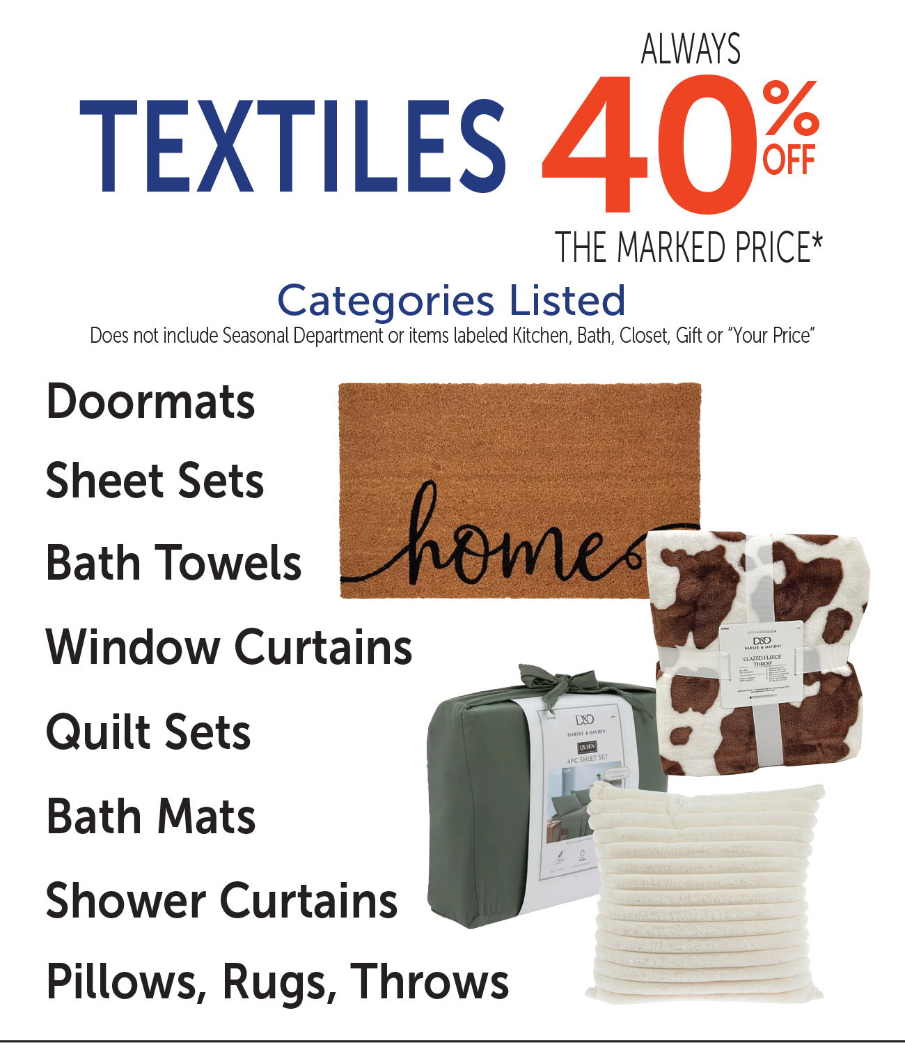 Home Decor - Textiles