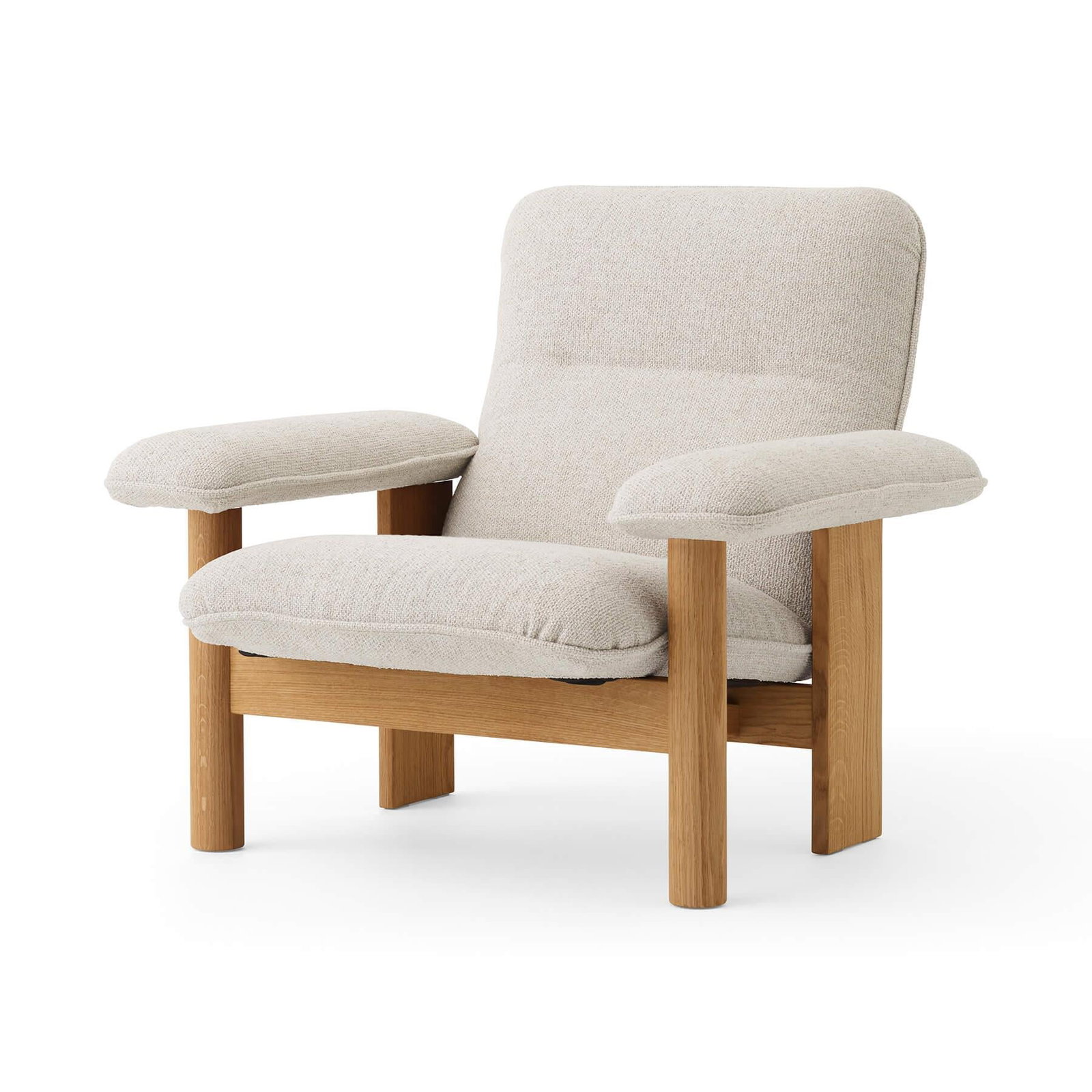 Image of Audo Copenhagen Brasilia Lounge Chair & Ottoman