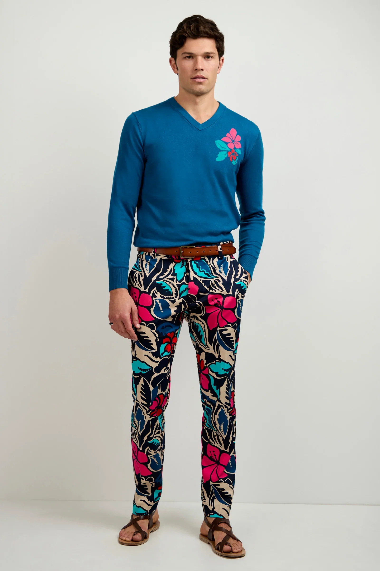 Image of Copacabana V-Neck Sweater