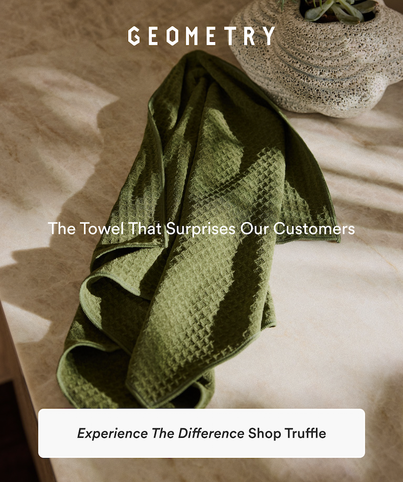 The Towel That Surprise Our Customers