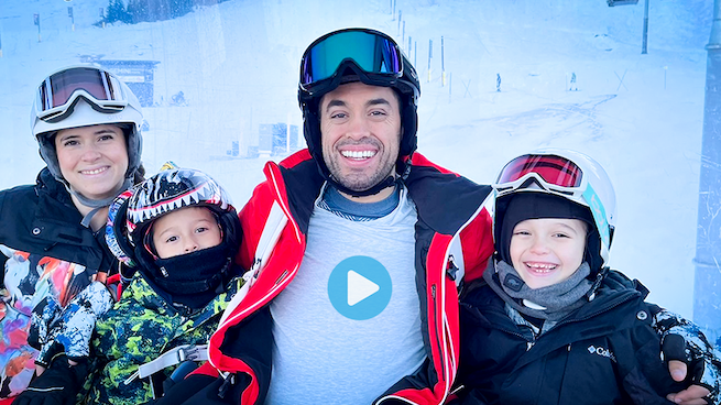 Click to watch Josu's family vacation to Whistler, BC