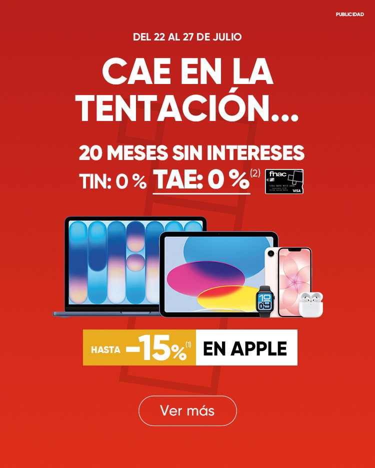 DEL 22 AL 27 DE JULIO CAE EN LA TENTACIÓN