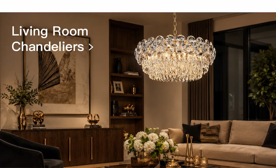 Chandeliers - Living Room