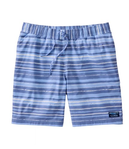 Men's Vacationland Stretch Swim Trunks, Print, 6"