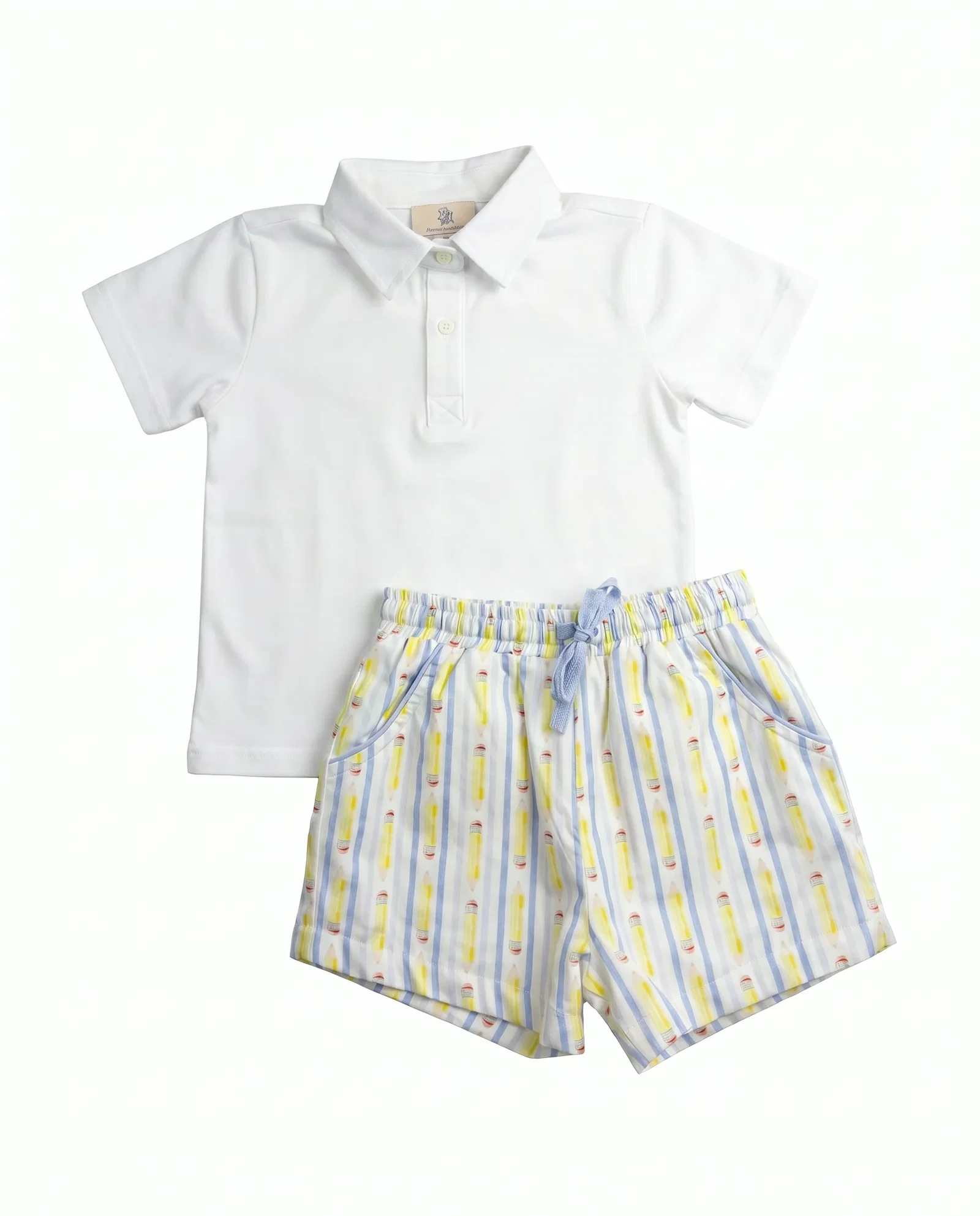 Image of Smarty Pants Pencil Shorts Set