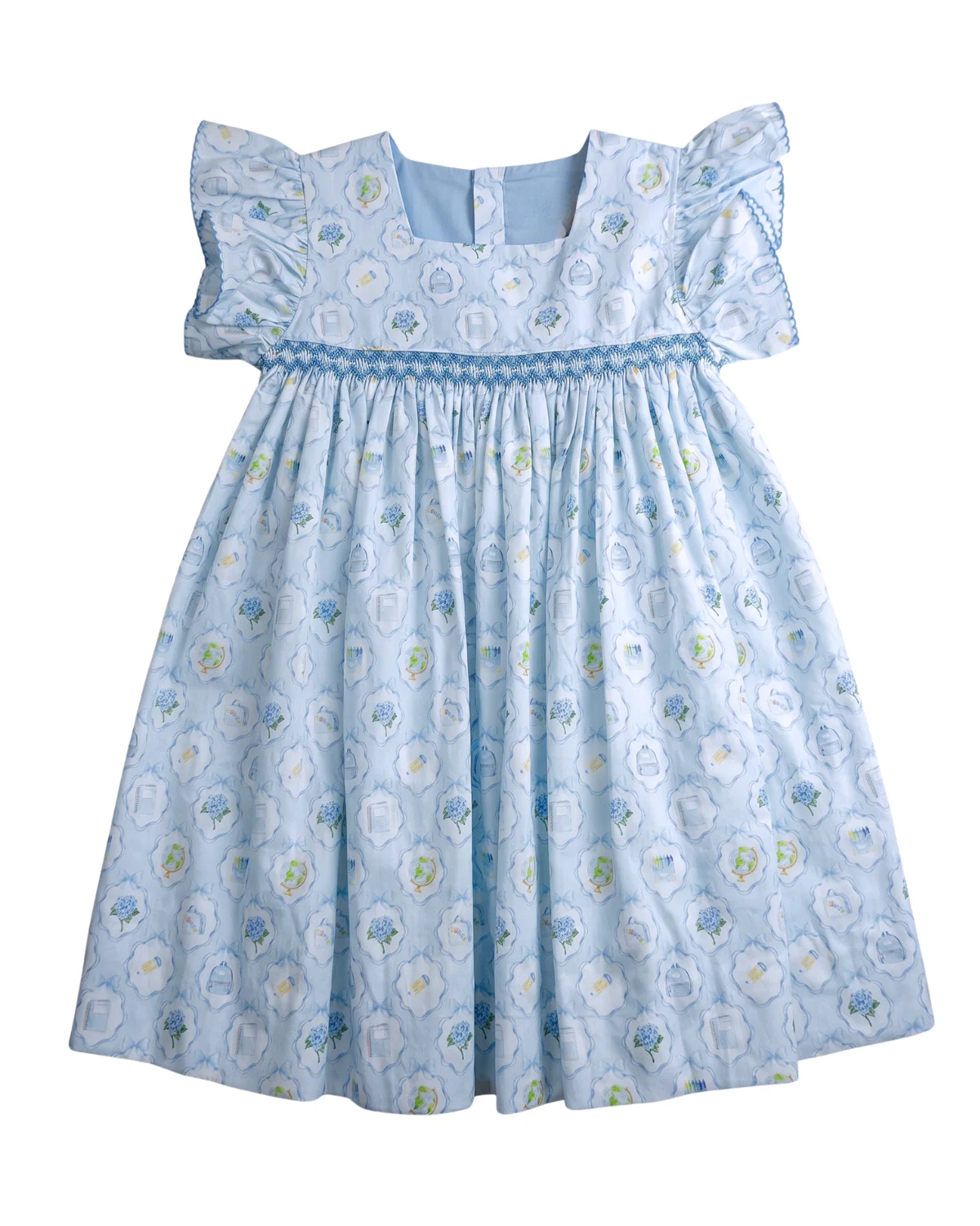 Image of Darling School Days Smocked Dress