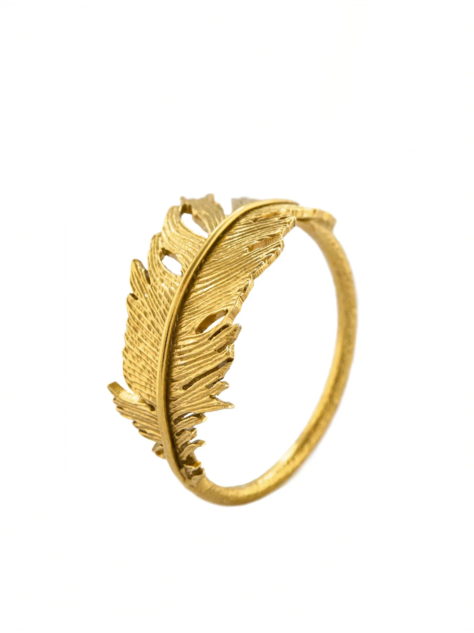 Image of Wrapped Feather Ring