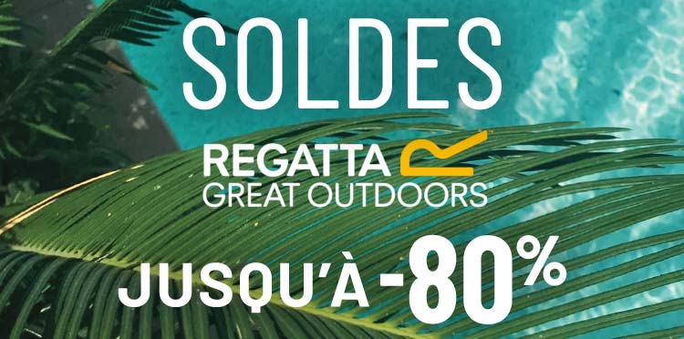 Regatta jusqu'à moins 80 pour cent