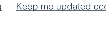 Keep Me Updated Occasionally
