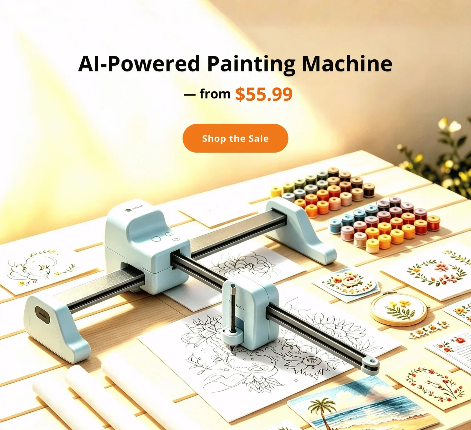Al-Powered Painting Machine -from$55.99