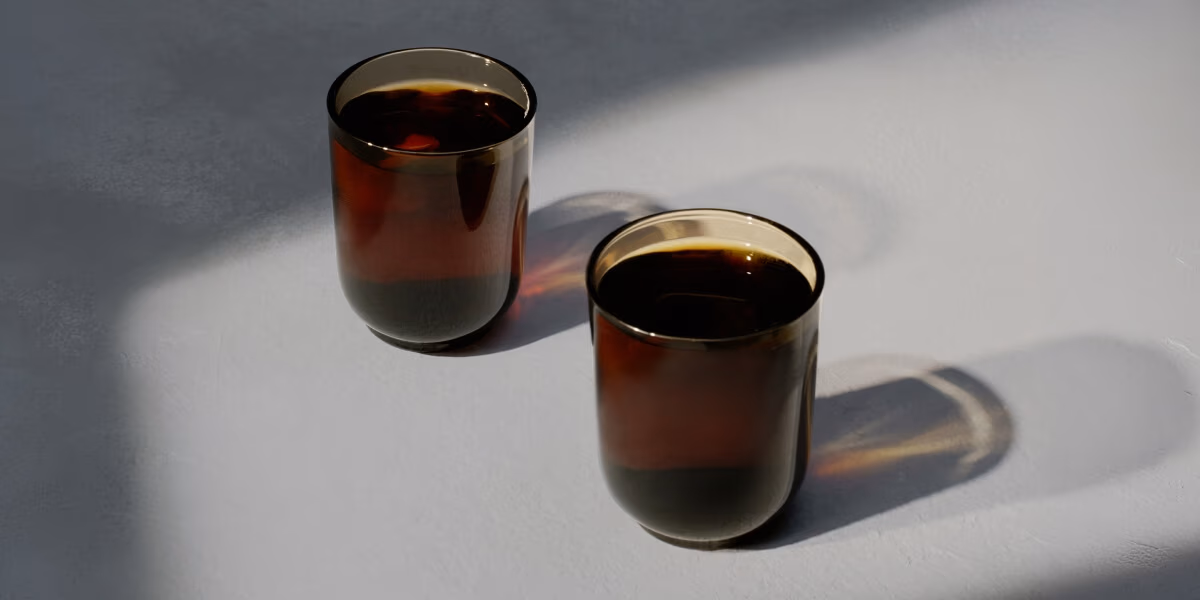 Image of coffee in glasses.