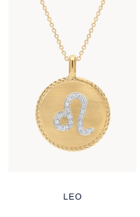 Discover our modern Zodiac Collection and find your sign to mark the moment.