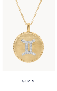 Discover our modern Zodiac Collection and find your sign to mark the moment.