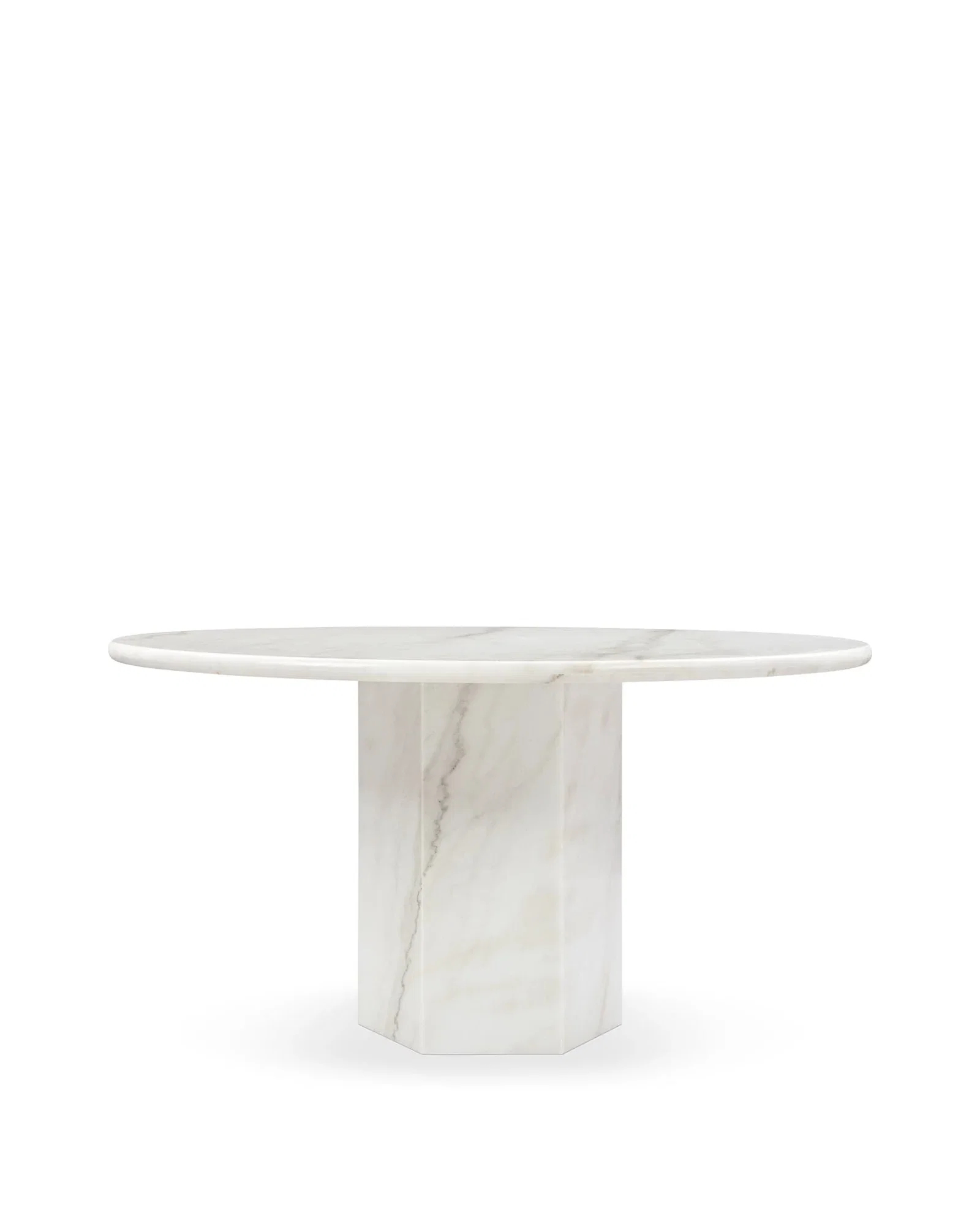 Image of Saga Round Dining Table, 55in