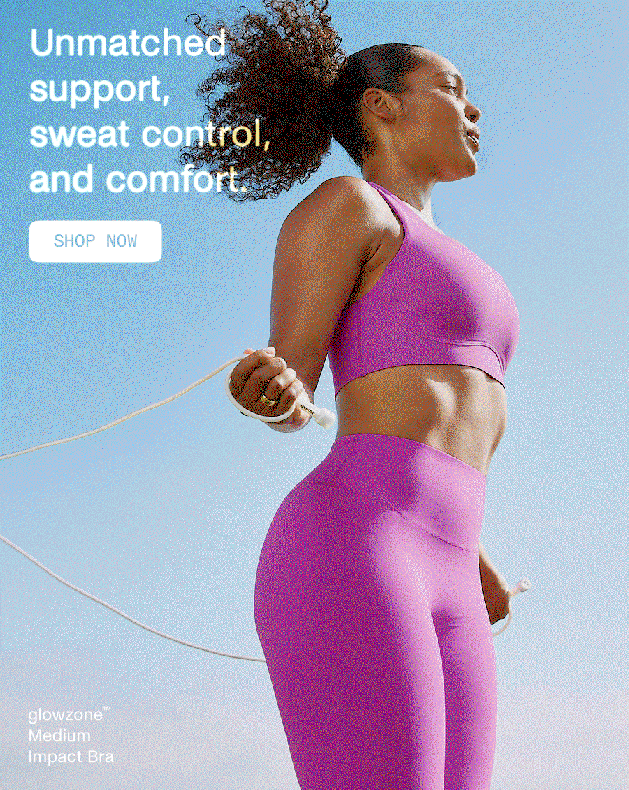 glowzone™ Medium Impact Bra