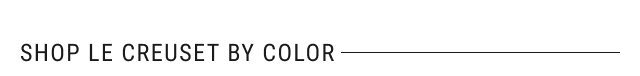 shop Le Creuset by color