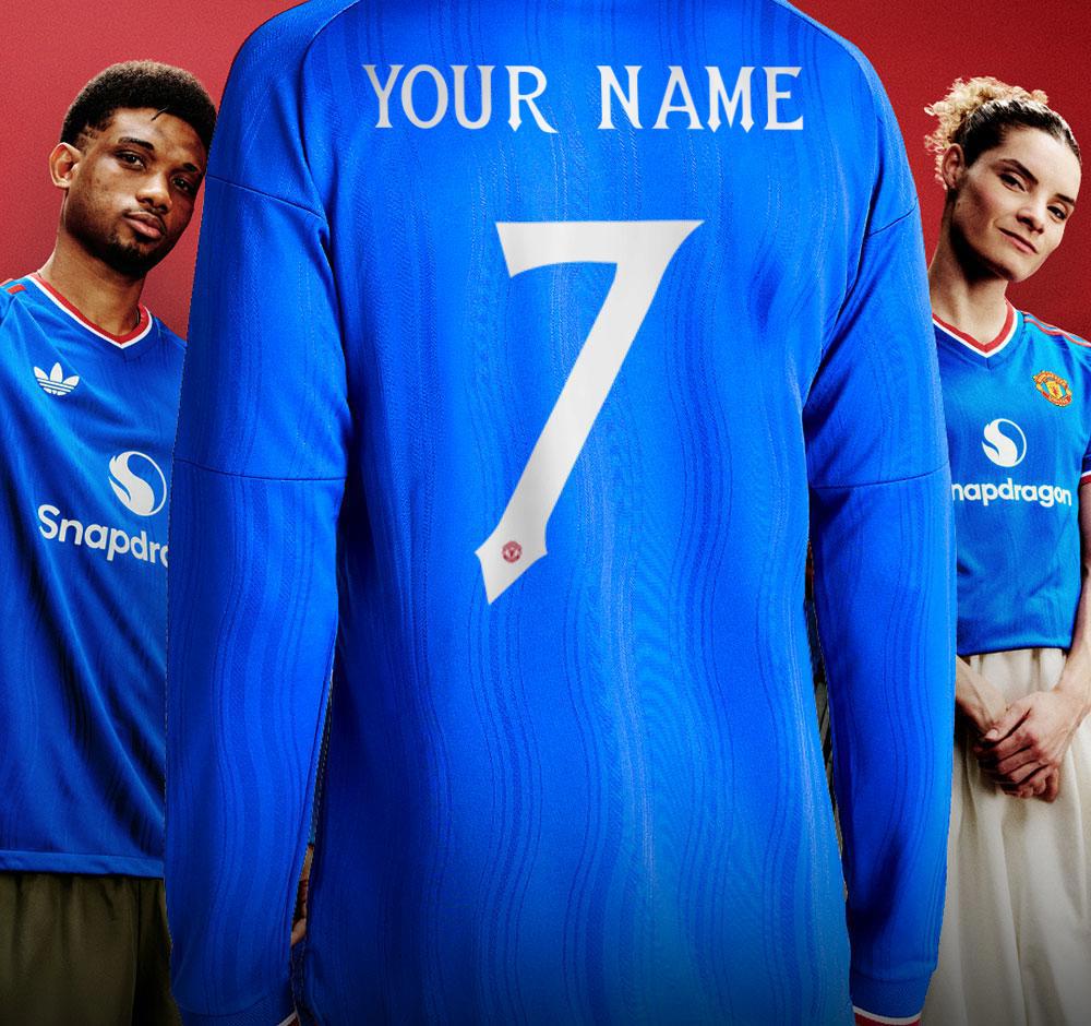 Your personalised away jersey is waiting for you at United Store