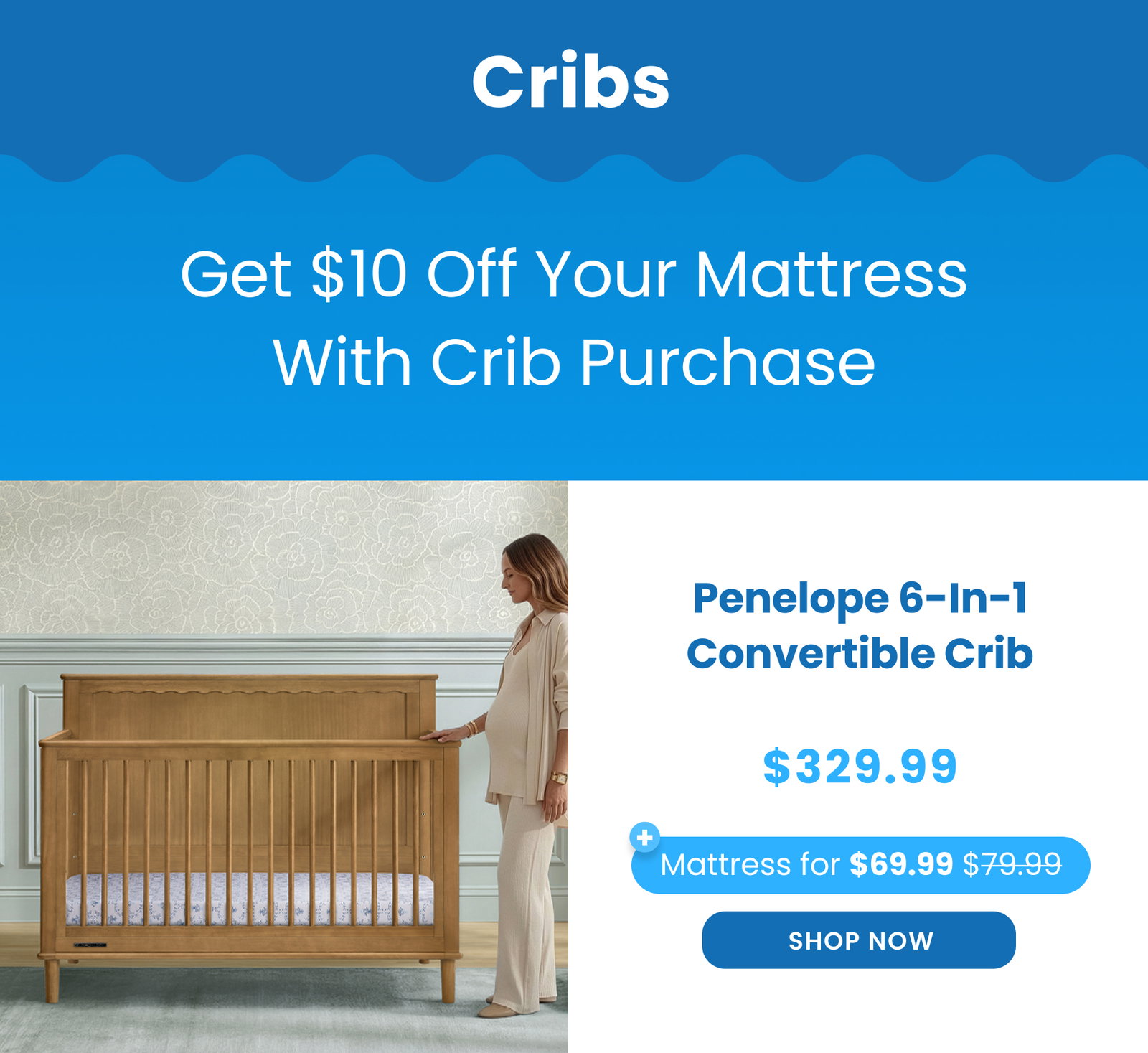 Shop Penelope 6-in-1 Crib