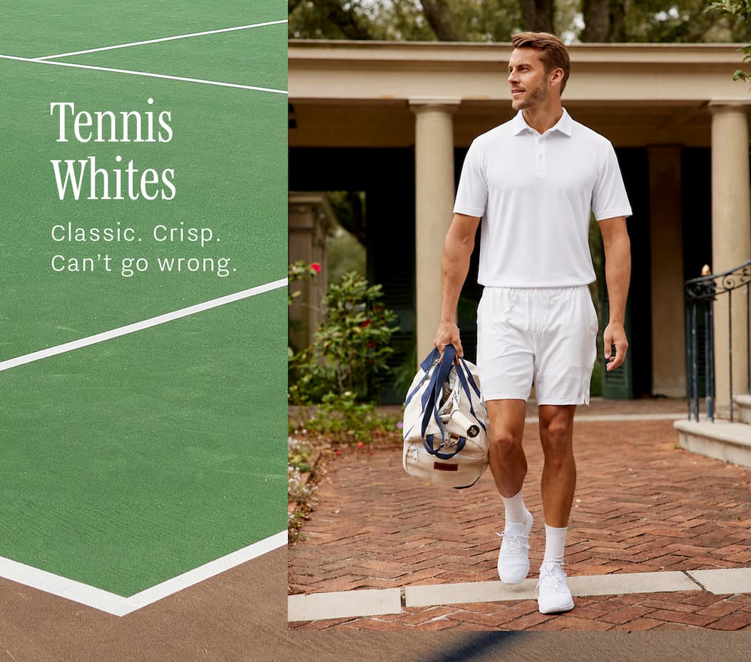 shop tennis whites